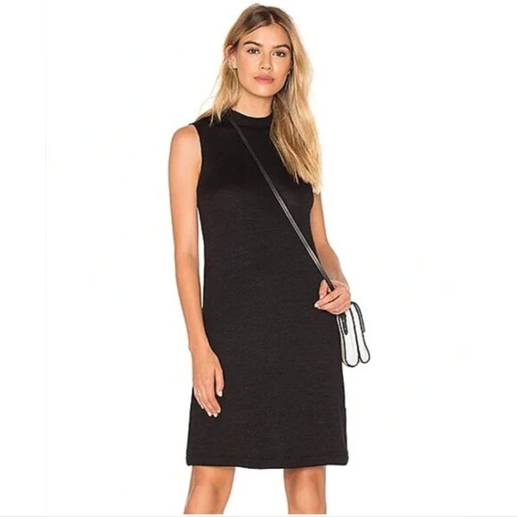 rag & bone JEAN Hudson Shift Dress, Black Knit, Size S - Picture 2 of 7